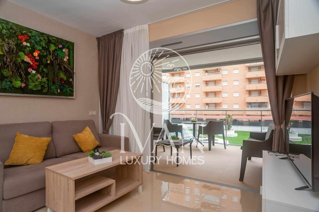 Casa Yarina - Iván Luxury Homes - 1ª Planta - Sur - 1ª Linea de Playa Oropesa del Mar Esterno foto